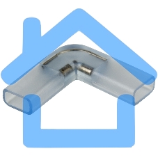 Муфта соединительная L для светодиодной ленты Neon-night 220 В 6.5х17 мм