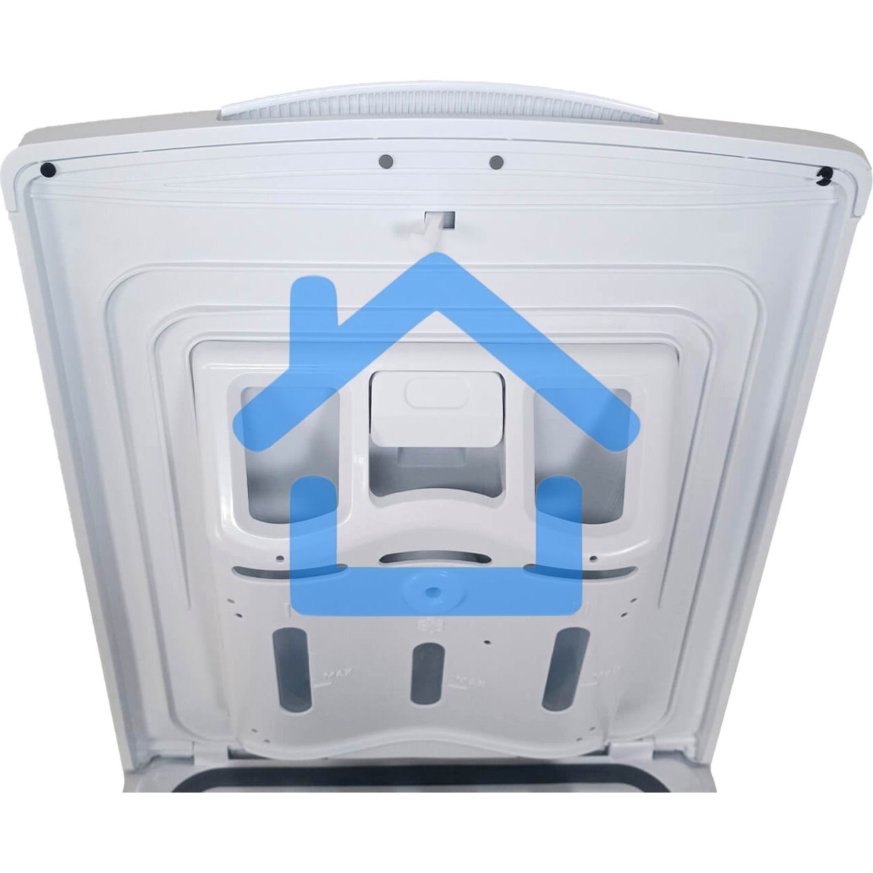 Стиральная машина Midea MFE11W65/W-C белая, загрузка вертикальная 6.5кг, 1600 об/мин., класс: A+++