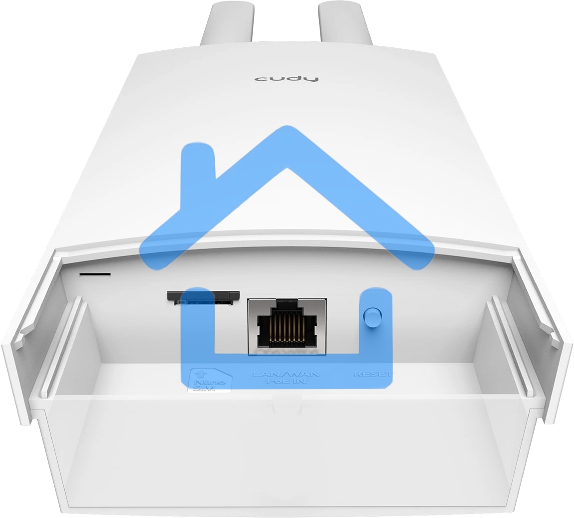 Точка доступа Outdoor 4G LTE Cat 6 AC1200 Wi-Fi Gigabit Router