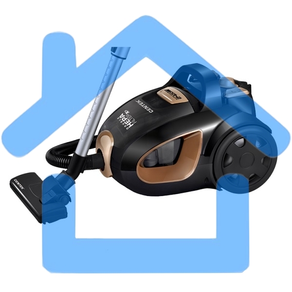 Пылесос Centek CT-2534 черно-бронзовый, 2400Вт, нера фильтр (в уп. 1 шт)