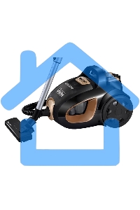 Пылесос Centek CT-2534 черно-бронзовый, 2400Вт, нера фильтр (в уп. 1 шт)