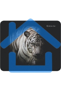 Коврик для мыши Defender Wild Animals и, 220x180x2 мм, 8 видов