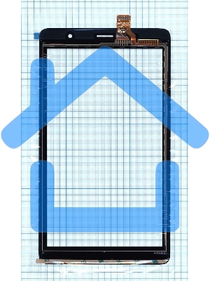 Сенсорное стекло (тачскрин) для Alcatel 9013x черное