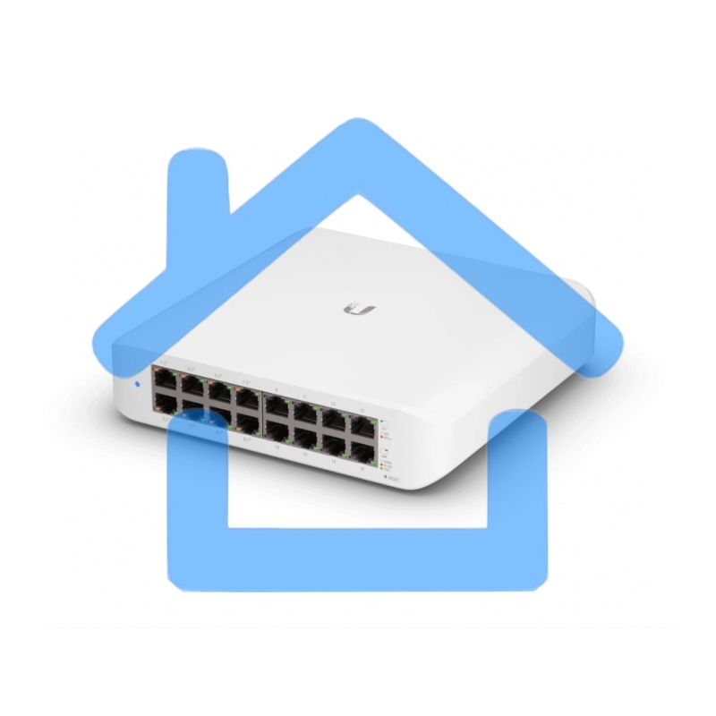 Коммутатор UniFi Desktop 16Port Gigabit Switch with PoE