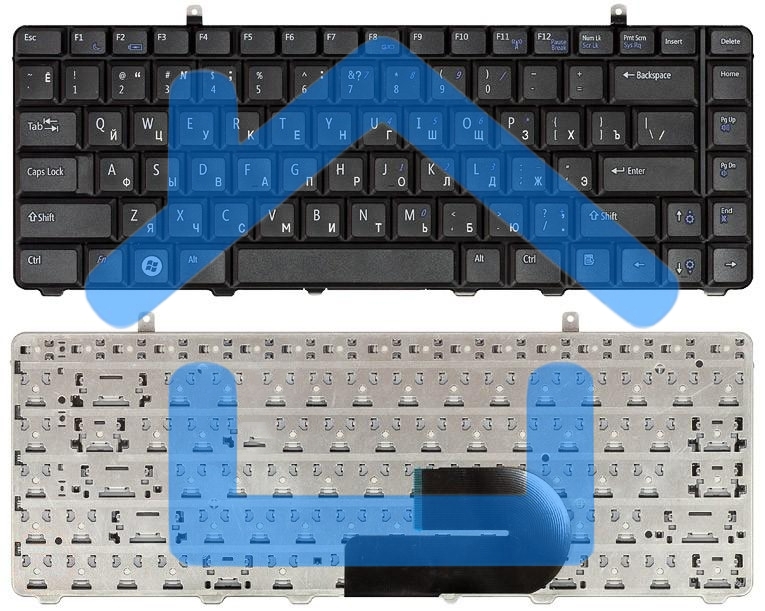 Клавиатура для ноутбука Dell Vostro A840 A860 1014 1015 1088 черная