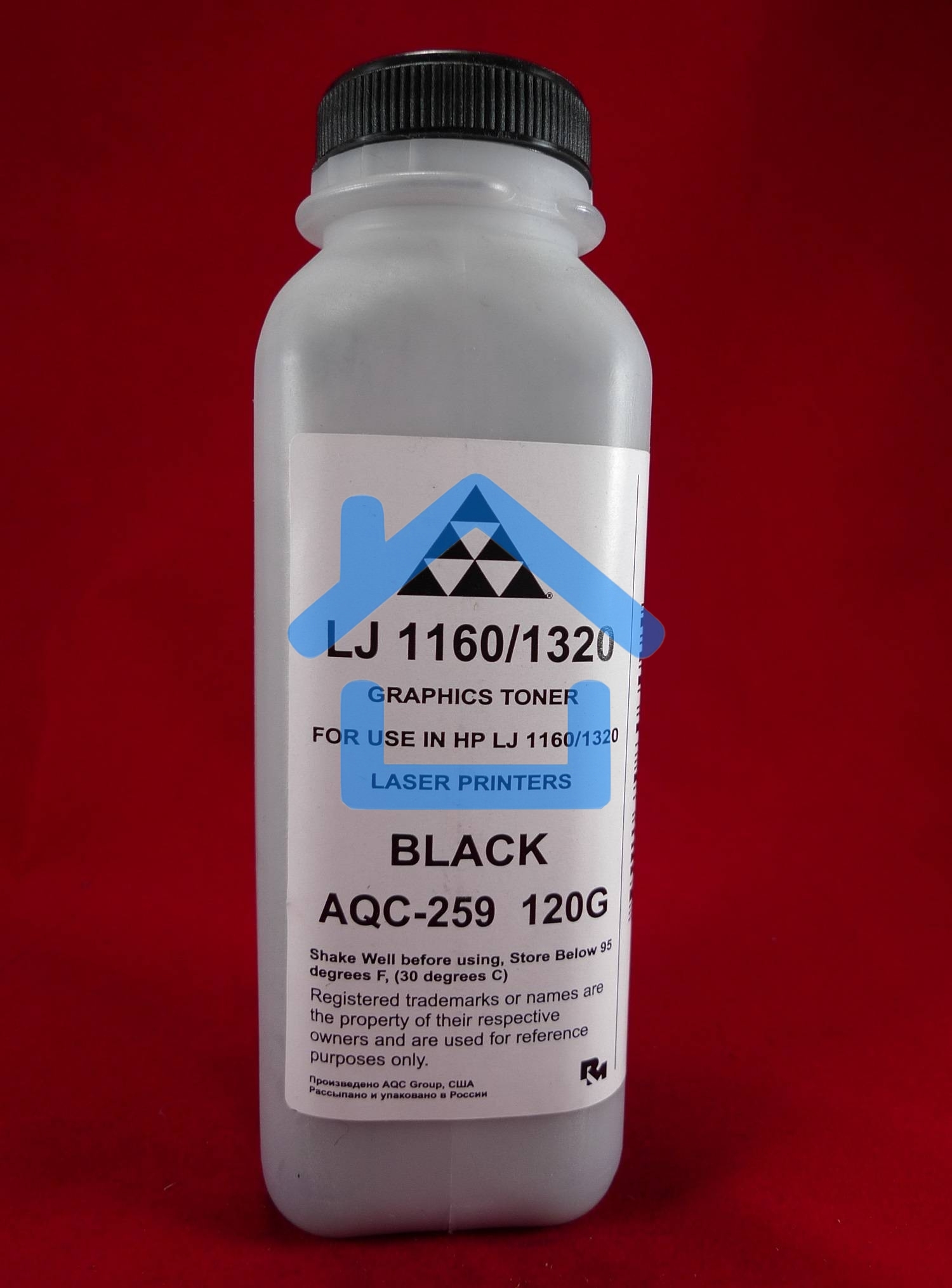 Тонер HP LJ 1160/1320 (фл.120г.) (AQC-США фас России)