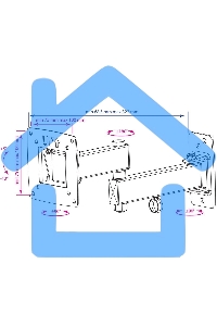 Кронштейн Kromax OPTIMA-104 черный, 10