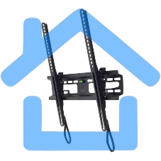 Кронштейн для телевизора Kromax FLAT-4 черный 22