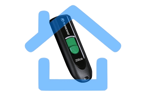 Флешка USB R/W Transcend 256Gb Jetflash Type-C 790С TS256GJF790C USB3.0 черный