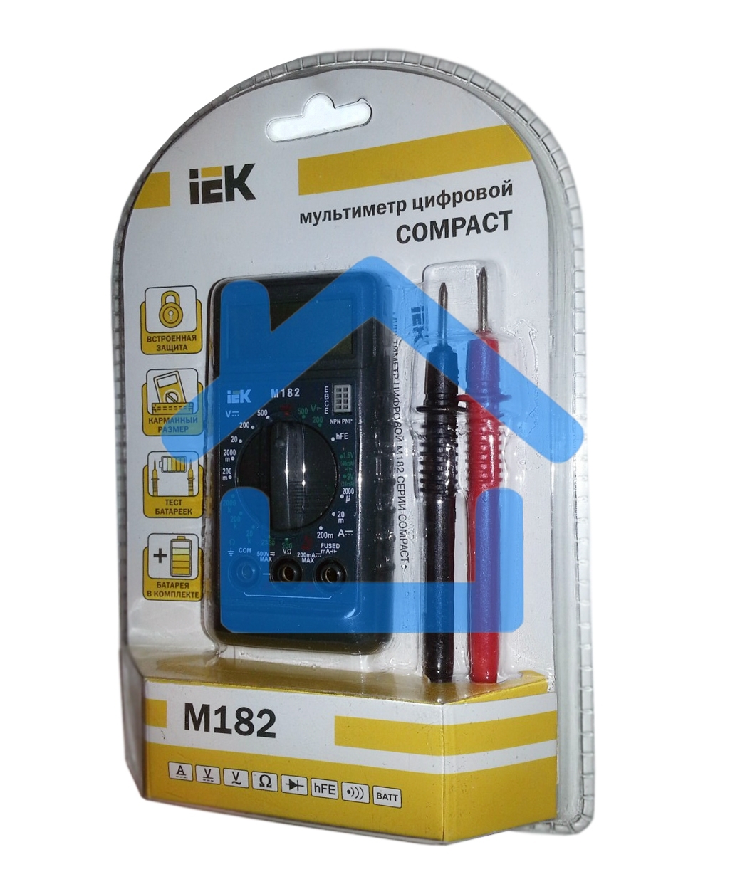 Мультиметр IEK Compact M182цифровой
