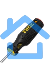 Отвертка Denzel PH1х100 мм, S2, 3к рукоятка