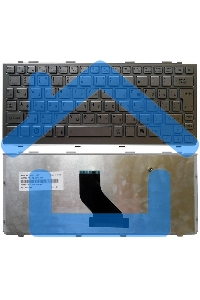 Клавиатура для ноутбука Toshiba mini NB200 NB300 NB305 серебристая