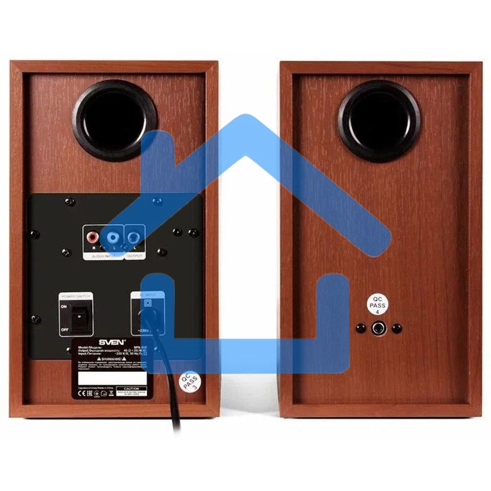 Акустическая система SVEN SPS-612, дерево (40 Вт)