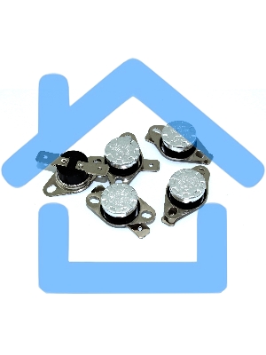 Термостат биметаллический KSD301 10А/130 С нормально разомкнутый 5 шт