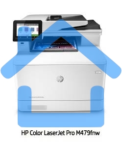 МФУ лазерное HP Color LaserJet Pro M479fnw (W1A78A), A4, цветной, печ. до 27 стр/мин., скан. до 29 стр/мин. (ч/б) 20 стр/мин. (цвет), 600 x 600 dpi (печать) 1200x1200dpi (скан.), USB, RJ-45, Wi-Fi, Air Print, Mopria