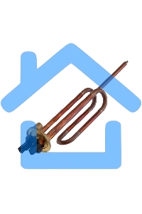 Нагревательный элемент для бойлера ТЭН RCA 2,0 кВт, фланец М6, 48 мм Rexant