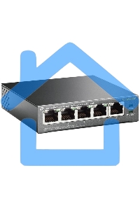 Коммутатор TP-Link SMBTL-SG1005P 5-портовый гигабитный настольный коммутатор с 4 портами PoE SMB 56W