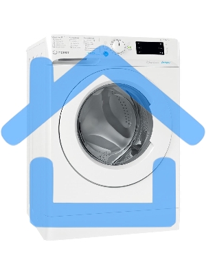 Стиральная машина Indesit BWE 81282 L белый, загрузка фронтальная 8 кг, 1200 об/мин., класс: А