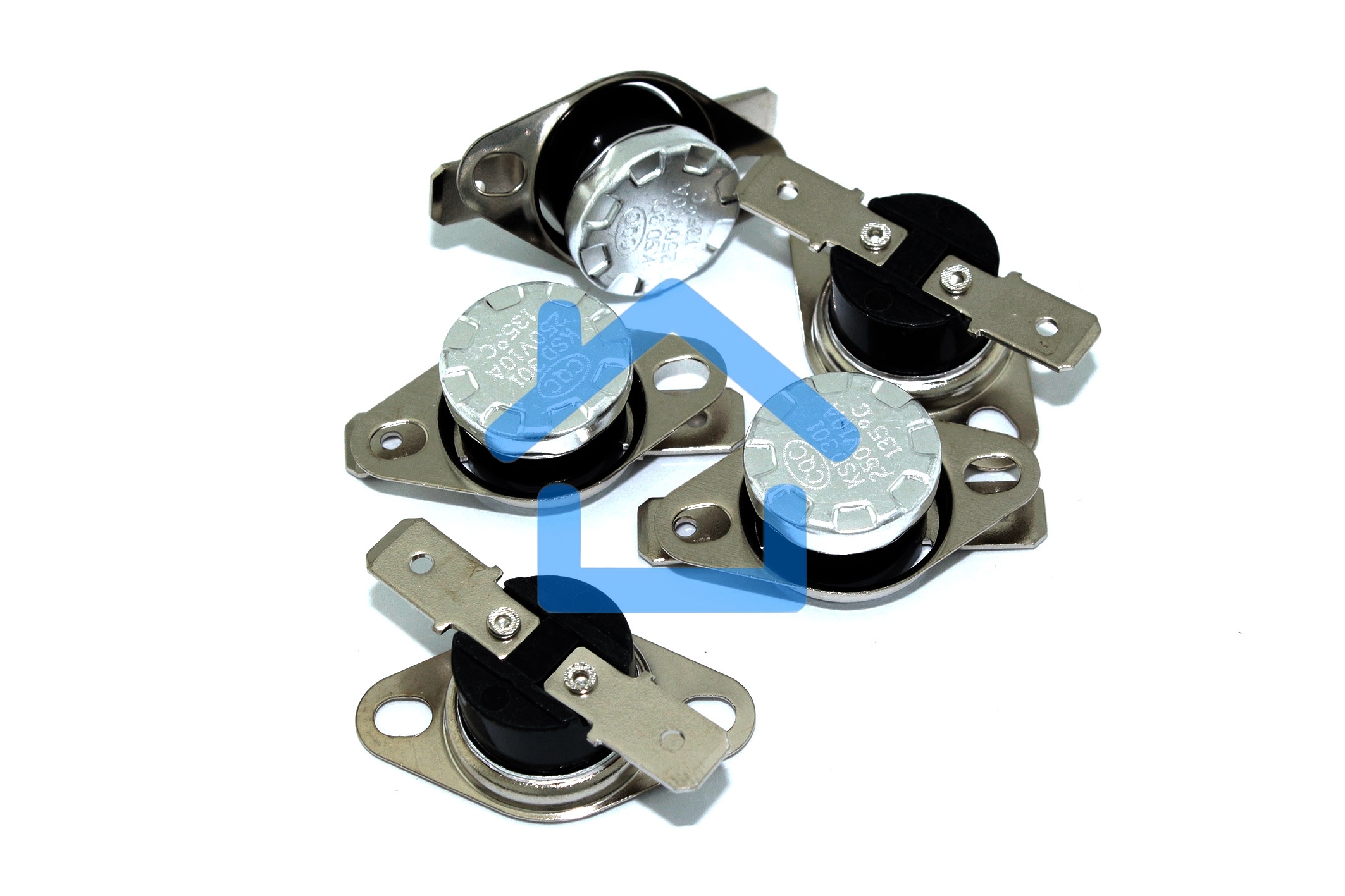 Термостат биметаллический KSD301 10А/135 С нормально замкнутый 5 шт