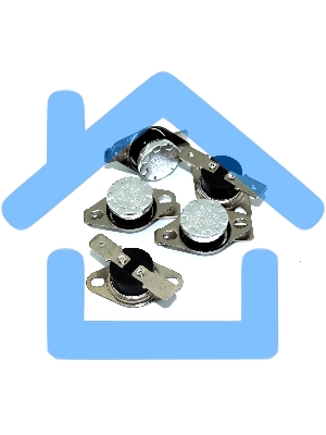 Термостат биметаллический KSD301 10А/135 С нормально замкнутый 5 шт