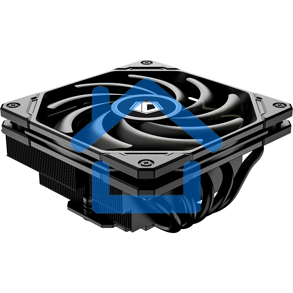 Кулер ID-COOLING IS-55 черный 120мм алюминий+медь 2000rpm 31.5db 4-pin 125W 55мм