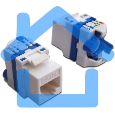 Модуль Keystone Tooless, RJ-45, кат.5E, UTP, 180 градусов, белый