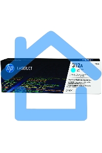 Тонер Картридж HP 312A CF381A голубой для HP CLJ Pro M476 (2400стр.)