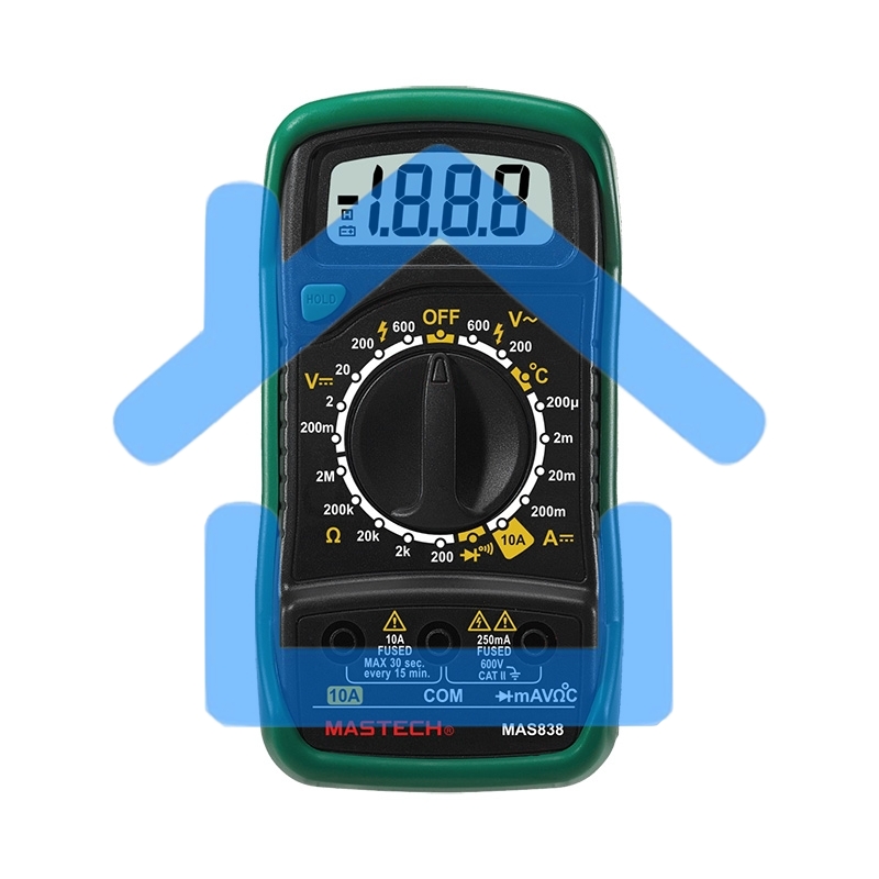 Мультиметр портативный MAS838 Mastech