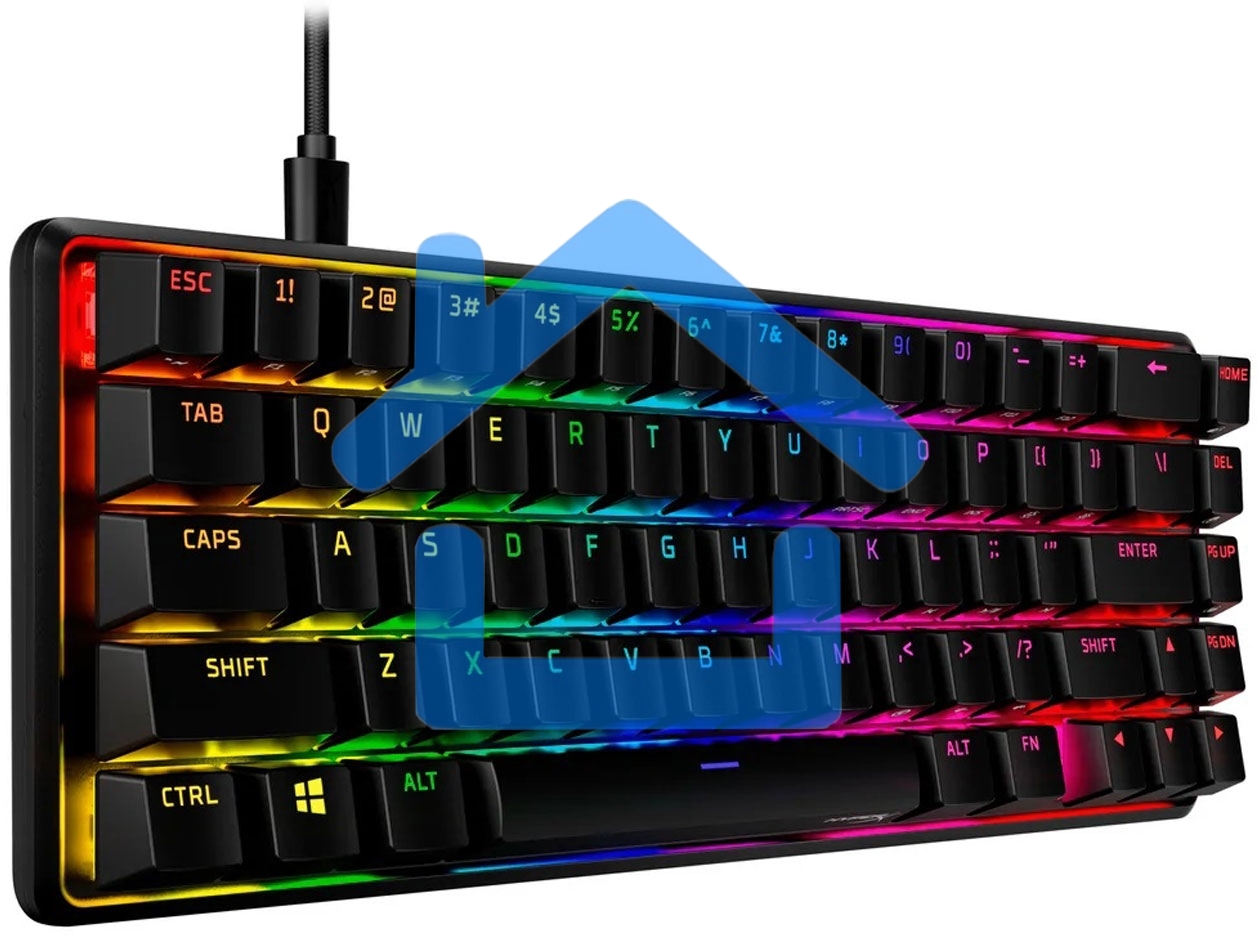 Клавиатура игровая HyperX Alloy Origins 65 (RUS) черный