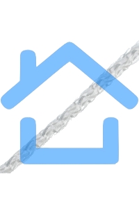 Шнур вязаный полипропиленовый Сибртех 93956 с сердечником, 3 мм, L20 м, 50-55 кгс Россия, белый