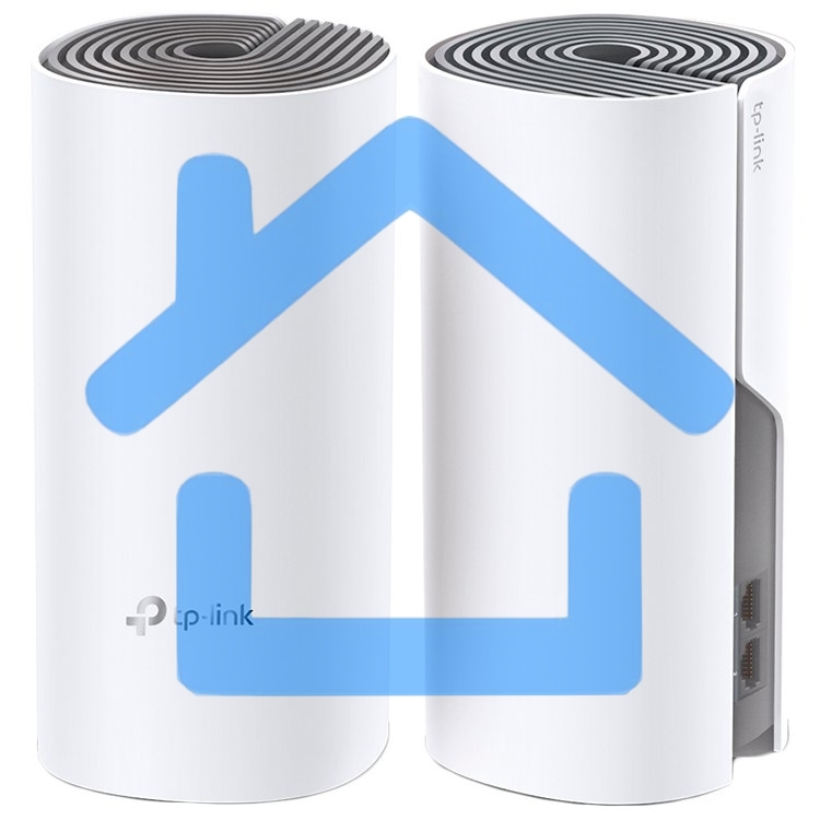 Роутер беспроводной TP-Link DECO M4 (DECO M4(2-PACK)) AC1200 10/100/1000BASE-TX (упак.:2шт)