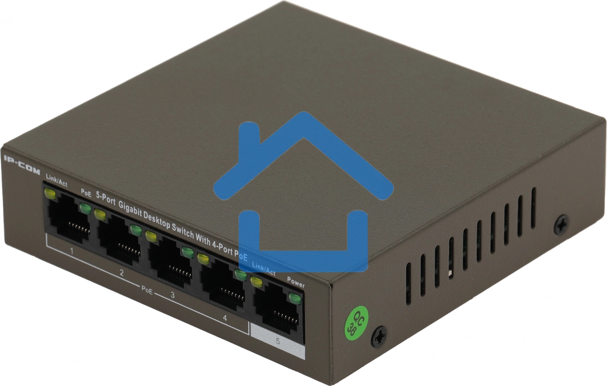 Коммутатор 5PORT 10/100/1000M G1105P-4-63W IP-COM