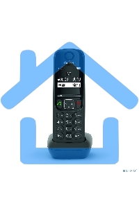 Дополнительная трубка Dect Gigaset AS690HX черный для AS690