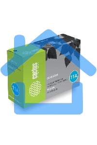 Картридж лазерный Cactus CS-Q6511A черный (6000 стр.) для HP 2410/2420/2430