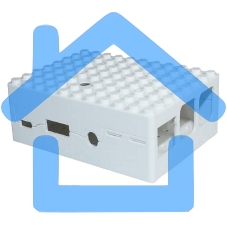 Корпус RA181 белый для микрокомпьютера Raspberry Pi 3 ACD White ABS Plastic Building Block case for Raspberry Pi 3