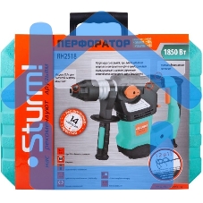 Перфоратор Sturm RH2518 1850Вт SDS+ 36мм 750об/мин 5Дж 3 режима кейс
