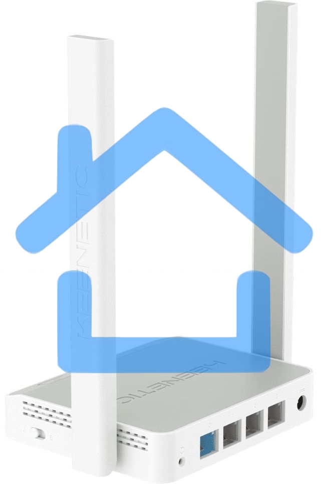 Роутер беспроводной Keenetic Start (KN-1112)с Mesh Wi-Fi N300, Smart-коммутатором