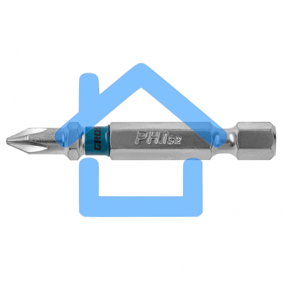 Набор бит GROSS 11334ph1х50 сталь s2 10шт