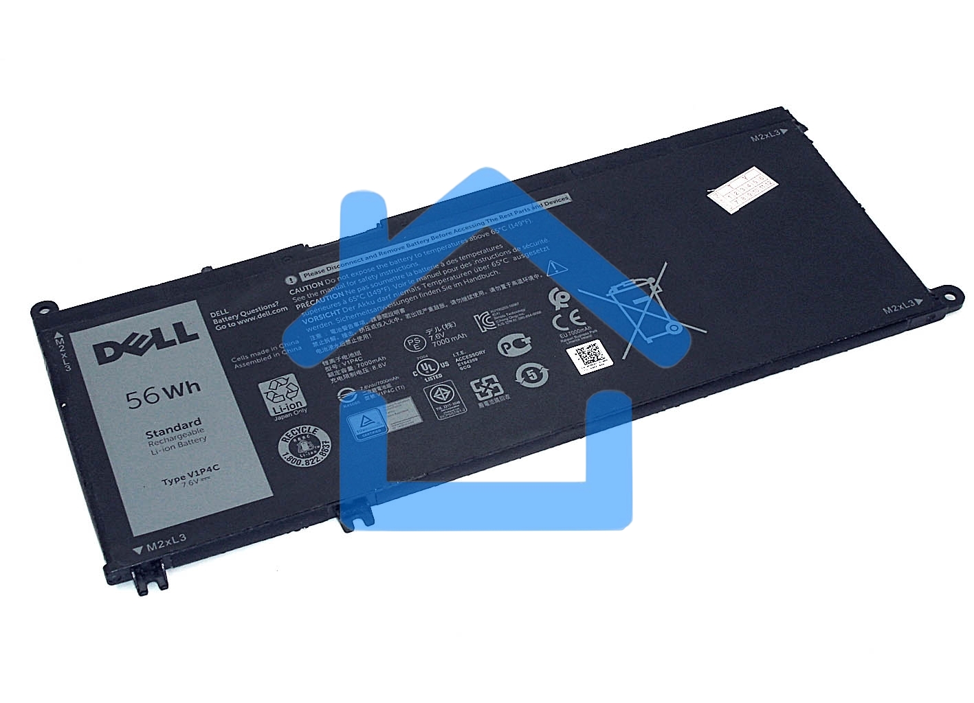 Аккумуляторная батарея для ноутбука Dell Chromebook 13 33807.6V 7300mAh