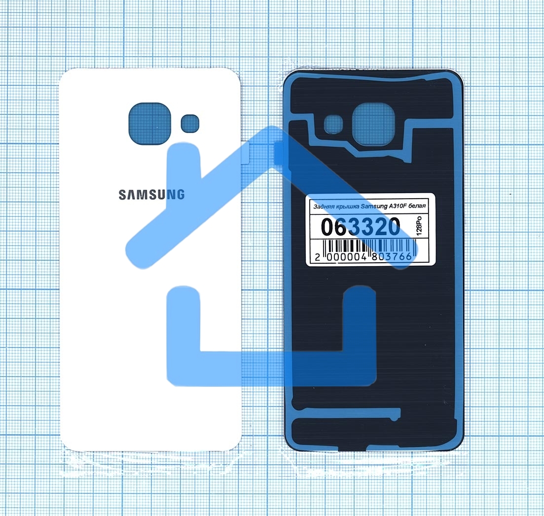 Задняя крышка для Samsung A310F Galaxy A3 (2016)белый