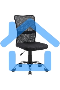 Кресло офисное Defender OPTIMA черный