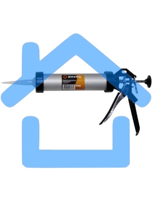 Пистолет для герметика алюм. закрытый Вихрь 73/3/6/2