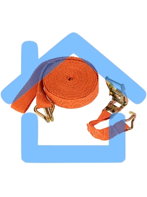 Стяжка для груза Rexant багажная с крюками, с храповым механизмом, 10х0.038 м