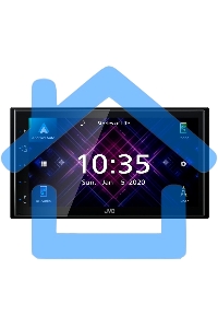 Автомагнитола JVC KW-M560BT 2DIN 4x50Вт