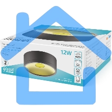 Светильник Gauss Overhead HD040 потолоч. 4000K цв.св.:белый серебристый/золотистый