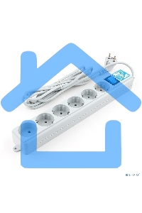 Фильтр-удлинитель PowerCube PRO (SPL(5+1)-16B-P-5М) 5.0 м, LC контур - подавление В/Ч помех, 16А/3,5кВт