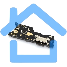 Шлейф с разъемом зарядки для Xiaomi Redmi 10 2022