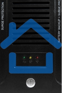 Источник бесперебойного питания SMARTWATT UPS SAFE PRO 800, 800/480 ВА/Вт, напольный/настенный, линейно-интерактивный, LED индикация, Shuko CEE7/4 - 8 шт. (4 шт. с резервным питанием, 4 шт. - сетевой фильтр)