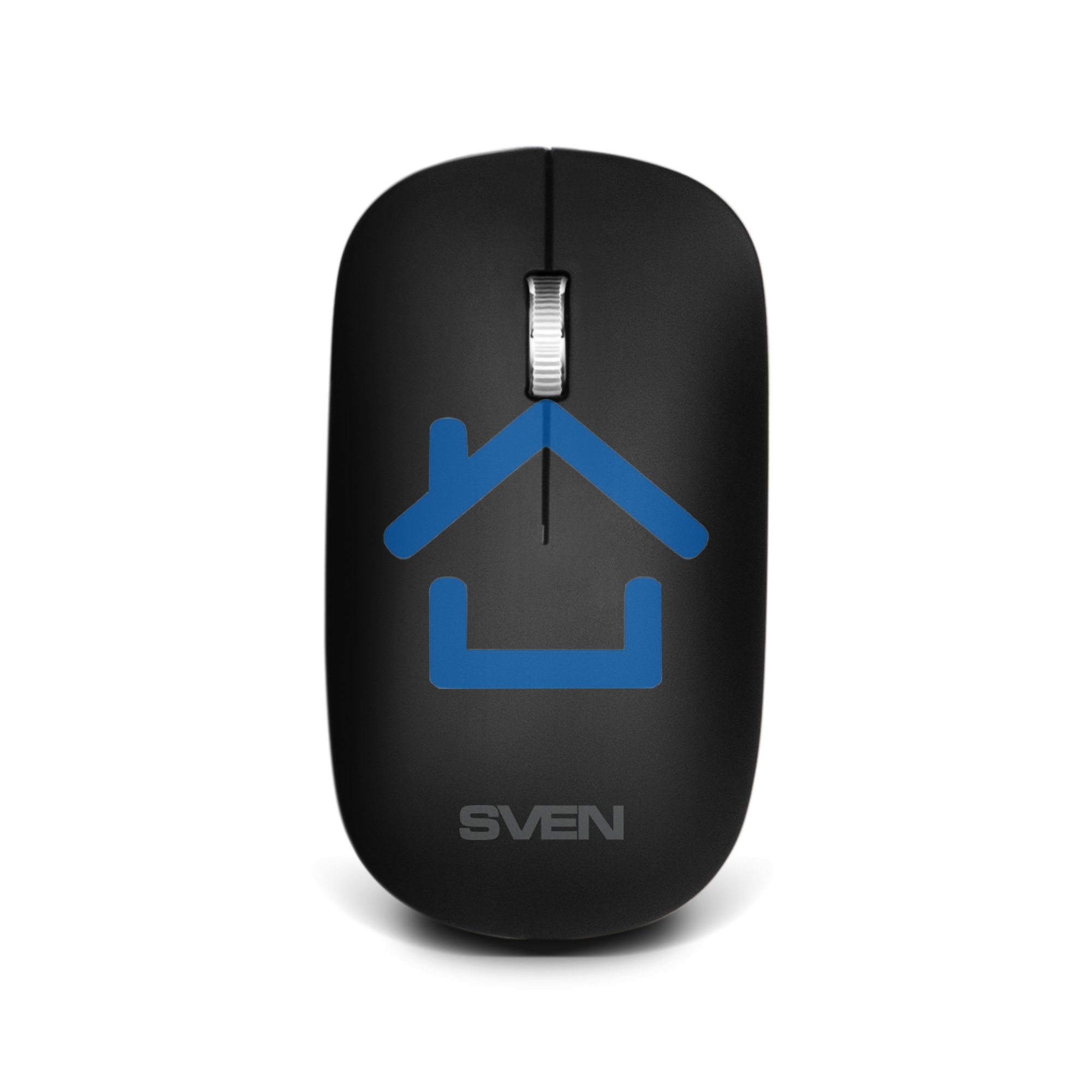 Беспроводной набор Sven ножничная клавиатура + мышь KB-C2550W черный (109 кл.,12Fn, 1000DPI, 2+1 кл.)