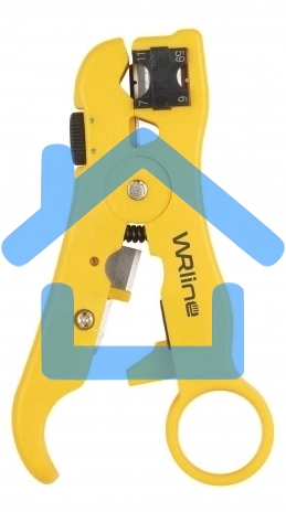 Инструмент WRline WR-ST352 для зачистки кабеля UTP/STP желтый